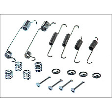 Set accesorii, sabot de frana Set de montaj pantofi de frana LUCAS NISSAN MICRA II 1.0-1.5D 08.92-02.03 QUICK BRAKE QB105-0741