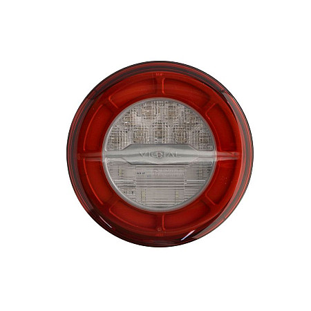 Stop spate Rear lamp L/R LED 24V with fog light reversing light no reflector connector: AMP MCP 4PIN fi140x45mm VIGNAL VAL213160