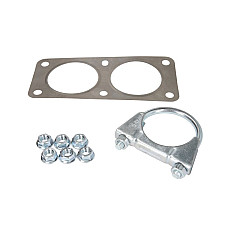 Set montare, sistem de esapament Element de montare a sistemului de evacuare kit de montare VOLVO S40 I V40 1.6/1.8/2.0 07.95-06.04 BM CATALYSTS FK90757B