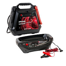 &quot;Roboti de pornire &quot;&quot;BOOSTER&quot;&quot; Dispozitiv de pornire BOOSTER model: P27 tensiune: 12V cCA: 850A curent de pornire maxim: 2500A greutate: 98 kg Aparatul contine baterie&quot; LEMANIA ENERGY 0XLMP232500P27