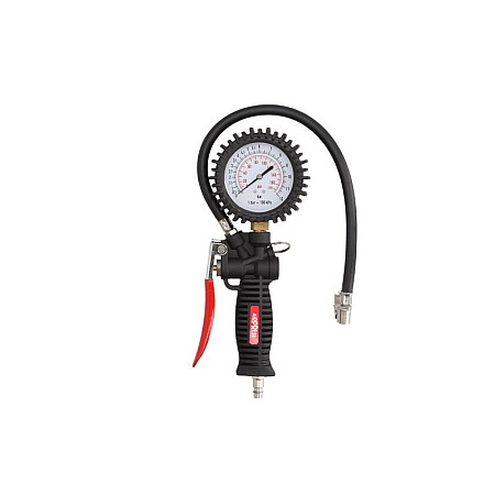 Inflating guns and manometers Inflating gun for pumping to checking air pressure analogue pressure bar: 0-12 bar connector: 1/4 agricultural vehicles buses delivery cars passenger cars Trucks AIRPRESS 42078