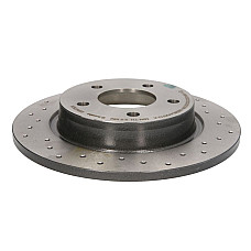 Disc frana Brake disc BREMBO Xtra 1pcs Drilled rear  L/R outer diameter 280 mm thickness 11 mm MAZDA 3 5 1.6D-2.3 10.03- BREMBO 08.9975.2X