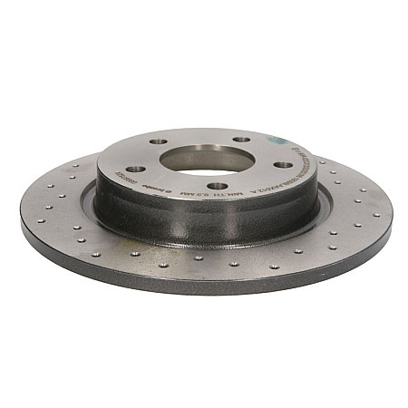 Disc frana Brake disc BREMBO Xtra 1pcs Drilled rear  L/R outer diameter 280 mm thickness 11 mm MAZDA 3 5 1.6D-2.3 10.03- BREMBO 08.9975.2X