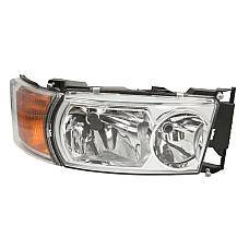 Far Lampa frontala Stanga 4*LED/D1R/H7/P21W/T4W manual cu indicator SCANIA PGRT 01.03- GIANT 131-SC01310AL