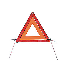 Triunghi presemnalizare 1buc