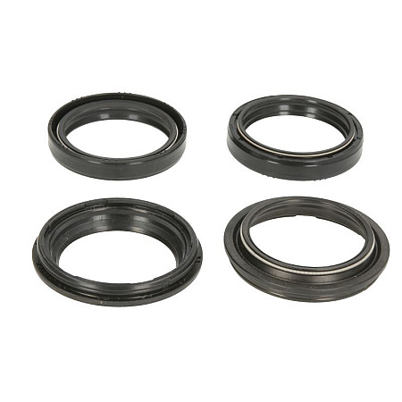 Set etansare suspensi fata Complete set of oil and dust gaskets for the front suspension oil 46 x 58 x 115 quantity per packaging: 4pcs HONDA CR KAWASAKI KX SUZUKI RM TRIUMPH TIGER 125-1200 1996-2018 PIVOT WORKS PWFSK-Z001