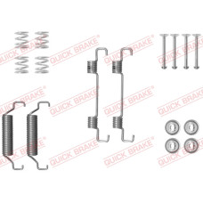 Set accesorii, saboti frana parcare Set de montaj pantofi de frana MAN TGE RENAULT MASTER III VW CRAFTER 2.0D/Electric 02.17- QUICK BRAKE QB105-0052