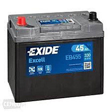 Acumulator Pornire Acumulator EXIDE 12V 45Ah/330A EXCELL L+ en 237x127x227 B0 pornire EXIDE EB455