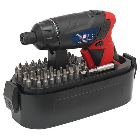 Surubelnita burghiu acumulator Sealey surubelnita 36 V viteza de 000-200 rpm / min Putere: 35 Nm + set de biti si prize de curent 46szt.. SEALEY SEA CP36S