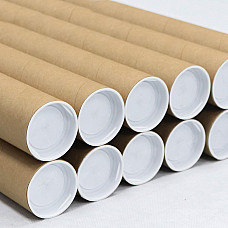 Tub din carton pentru protectie la transport folii si printuri, lungime 130 cm, diametru 76mm, grosime perete 4mm