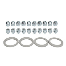 Trusa de montare a jantei de aliaj Fitting kit M 72x541 N M12x15 K21 OPEN 1 kit / 4 wheels - B/N qty 20 MAK MAK 8000000744