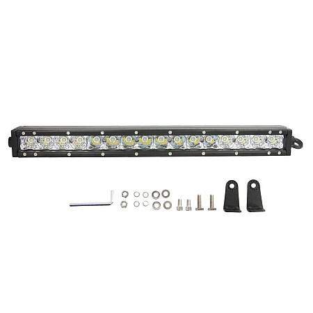 Lumini Work light cree led number of diodes: 16 power max: 80W voltage: 12/24/30V no road approval waterproof shape Straight length430mm width82mm height42mm M-TECH TUOLOWLC62