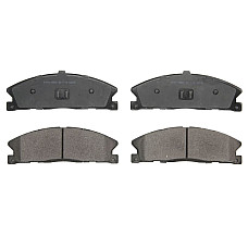 Set placute de frana Fata EN no ECE R90 certification FORD USA EXPLORER TAURUS LINCOLN MKS MKT 3.5/3.7 10.10- USA PMD1611AT