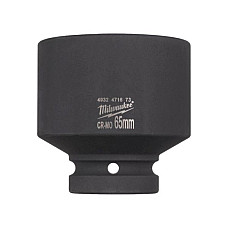 "Tubulare si accesorii Socket impact Hexagonal 1"" enhanced durability metric size: 65 mm length: 93 mm finish: neagra / phosphate" MILWAUKEE 4932471673