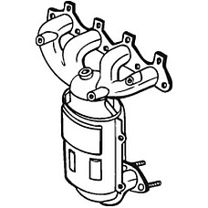 Catalizator HYUNDAI GETZ 1.1 09.02-06.09 BOSAL BOS090-215