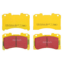 Set placute frana,frana disc Brake pads - tuning Yellow Stuff road approval front TOYOTA YARIS 1.0/1.6 02.20- EBC POLSKA DP42430R