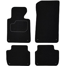 Covoras podea textil Floor mats Velours 4 pcs front/rear set colour neagra BMW 3 E46 12.97-07.06 Saloon MAMMOOTH MMT A041 BM65 PRM 01