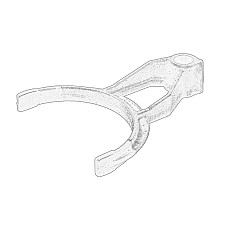 Element transmisie manuala Gearbox element RENAULT CERES XX-34 OE CLAAS 7700024815-CL