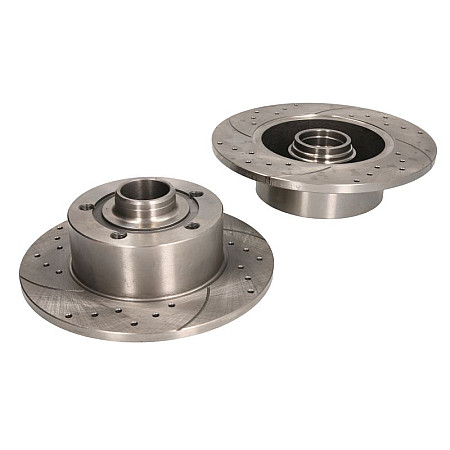 Disc frana de performanta High-efficiency brake disc SPEEDMAX full Cut-Drilled rear outer diameter 2447 mm thickness 99 mm 1pcs AUDI A4 B5 BMW 8 E31 1.6-4.0 03.93-09.01 SPEEDMAX 5201-01-0353PTUOTUV