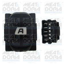 Comutator,macara geam Comutator macara geam Fata Dreapta CITROEN BERLINGO BERLINGO/MINIVAN PEUGEOT PARTNER PARTNER/MINIVAN 1.1-2.0D 06.96-12.15 MEAT &amp; DORIA MD26357