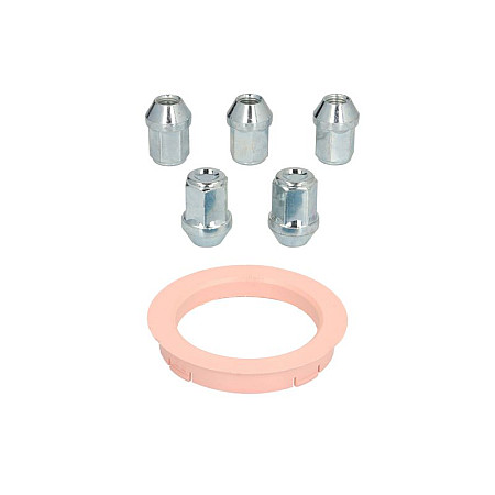 Trusa de montare a jantei de aliaj Fitting kit FZ20 74.1-60.1 N D6 60 cone M12x15 1 kit / 1 wheel - 5 holes ITWHEELS ITW49012