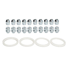 Trusa de montare a jantei de aliaj Fitting kit P 76x601 N M12x15 K21 CLOSED H29 1 kit / 4 wheels - B/N qty 20 MAK MAK 8000000696