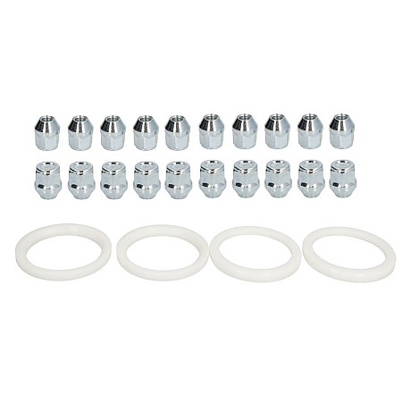 Trusa de montare a jantei de aliaj Fitting kit P 76x601 N M12x15 K21 CLOSED H29 1 kit / 4 wheels - B/N qty 20 MAK MAK 8000000696