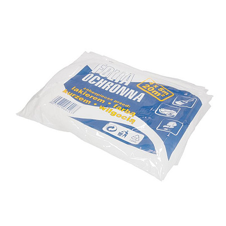 Materiale si benzi de mascare Folie / film de protectie protectoare material: folie culoare: transparent dimensiuni: 4m/5m suprafata: 20m NTS 3400702