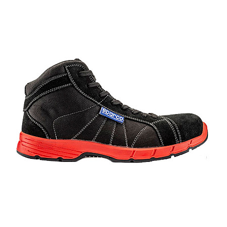 Protectia picioarelor SPARCO incaltaminte de protectie CHALLENGE H marime: 45 categorie de protectie: S3 SRC material: nailon / net / piele intoarsa culoare: gri/negru/rosu botul: compozit SPARCO TEAMWORK 07524 NRNR/45
