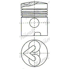 Diametru piston 100mm STD DEUTZ NURAL 87-179400-00