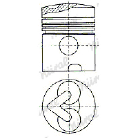 Diametru piston 100mm STD DEUTZ NURAL 87-179400-00