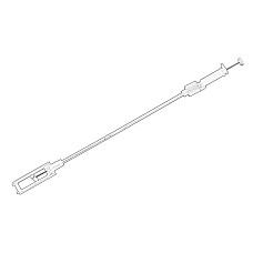 Cablu deblocare usi Bowden cable front inside L R fits SEAT ALHAMBRA 7M VW SHARAN 0400 0610 7M3 837 085A