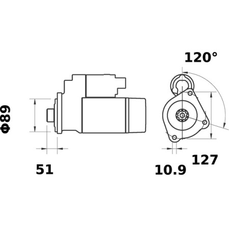 Electromotor 24V 4kW IVECO EUROCARGO I-III EUROCARGO IV EUROCARGO V MAGIRUS NEW HOLLAND D 6CTAA8.3-F4GFE601A 01.74- LETRIKA MS 139