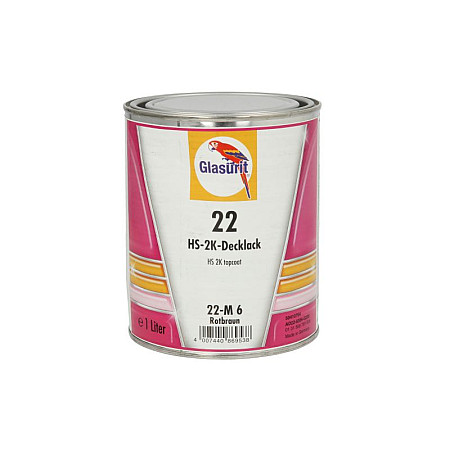 Vopsele Vopsea 1 l rosu acrilic luciu pt caroserie compusi organici volatili: 420 tip de pulverizare: pistol GLASURIT 50410764