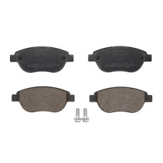 Set placute de frana Fata cu suruburi de ghidare a etrierului de frana CITROEN BERLINGO BERLINGO/MINIVAN C3 I C4 C4 I XSARA XSARA PICASSO PEUGEOT 1007 206 207 1.4-2.0D 02.98- BRECK 23600 00 701 00
