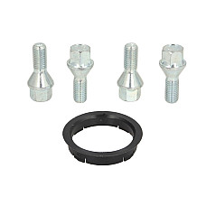 Trusa de montare a jantei de aliaj Fitting kit FZ03 63.3-56.1 B B12 60 cone M12x15 L26 1 kit / 1 wheel - 4 holes ITWHEELS ITW49041