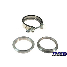 &quot;Alte elemente sistem de evacuare Exhaust pipe clasp V-Band 2.75&quot;&quot;&quot; TURBOWORKS MG-OP-011