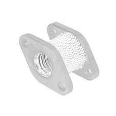 Conducta tubulara, Supapa-AGR Conducta de recirculare fumului evacuare fara garnituri galerie de evacuare - supapa EGR  IVECO DAILY IV FIAT DUCATO 2.3D 05.06- OE FIAT 504155826