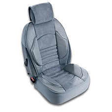 Husa scaun Cap for Grand Comfort colour grey polyester compatibility with airbags integrated headrest memory foam CUSTO POL CUST 164570