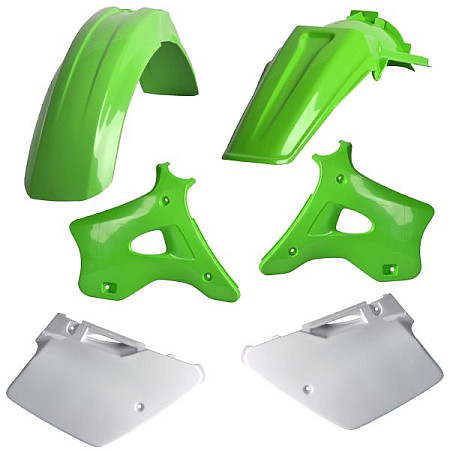 Kituri de plastic Off-road plastic accessories colour OEM KAWASAKI KX 125/250 1996-1998 CEMOTO 91247 CEM