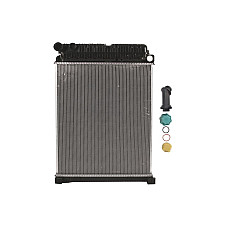 Radiator, racire motor Radiator motor cu radiator de ulei fara cadru  MERCEDES ATEGO AXOR AXOR 2 OM457.937-OM926.990 01.98- HIGHWAY 10033022HW
