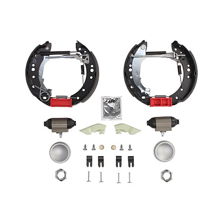Set saboti frana Set tambur frana sabot cilindru arcuri CITROEN C2 C3 I C3 II C3 PLURIEL 1.1-1.6D 02.02- TRW AUTOMOTIVE GSK1063