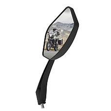 Sistem oglinzi Mirror leftx125mm direction: right-sided colour: neagra road approval: yes fitting in handlebars OXFORD OX152