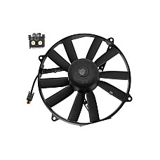 Ventilator, radiator Ventilator radiator Stanga cu carcasa MERCEDES S C126 S W126 SL R129 2.5-6.0 12.79-10.01 VEMO V30-02-1606-1