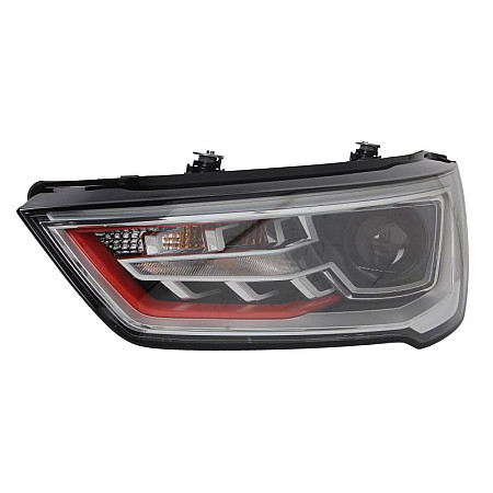 Far Lampa frontala Stanga bi-xenon D3S/LED electric fara motoras un cadru rosu versiunea Edition AUDI A1 05.10-06.18 ZKW 794.51.000.99