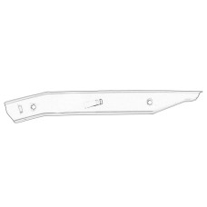 Suport, bara protectie EN Guide bumper slide Fata Stanga SKODA FABIA III 1.0-1.6 08.14- OE SKODA 6V0 807 049