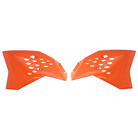 Kituri de plastic Radiator covers colour Orange KTM SX 65 2009-2015 CEMOTO 8412400038 CEM
