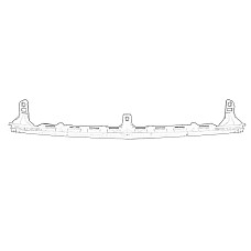 Suport, bara protectie Suport bara Fata plastic VW GOLF ALLTRACK VII GOLF SPORTSVAN VII GOLF VII 1.0-Electric 08.12- OE VW 5G0 805 705G