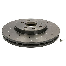 Disc frana Brake disc BREMBO Xtra 1pcs Drilled front  L/R outer diameter 280 mm thickness 25 mm OPEL ASTRA H ASTRA H CLASSIC ASTRA H GTC ASTRA H/KOMBI 1.2-1.9D 01.04- BREMBO 09.9159.2X