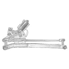 Mecanism stergator, parbriz Motor stergator Fata FIAT CINQUECENTO SEICENTO / 600 07.91-01.10 OE FIAT 7645620